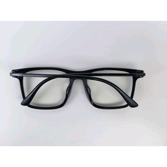 Prada SPR 19xF Eyeglasses Frame Black 54/19 For Men - Picture 7 of 7